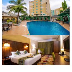  one bedroom suite for 6 nights. It’s In Ghana, Africa.