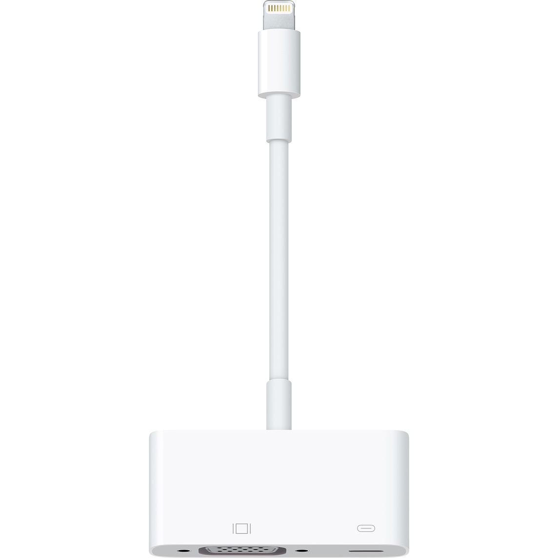 Apple VGA to lightning cable. Stream your iPad or iPhone to a tv or computer.