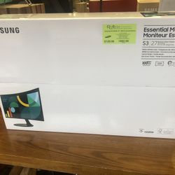 🖥️ Samsung S3 S36GD 27" 100 Hz Curved Monitor - Immersive Gaming Display! 🎮