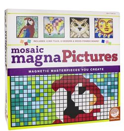 MindWare Mosaic Magna Pictures - Magnetic Art Kit, Complete, Like New