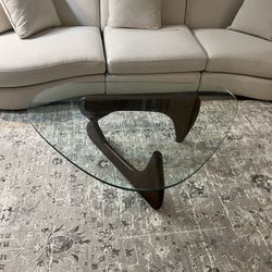 Noguchi Glass Coffee Table