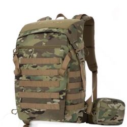 🆕TUXAPO• 30L Camo Molle Tactical Backpack Adjustable • Built to Last: Crafted from tough nylon with YKK zippers and Duraflex buckles, Retails $279.99