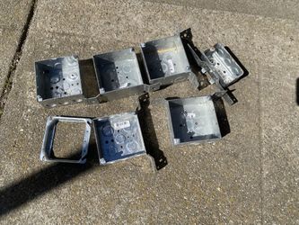 2/Gang Electrical Square Box