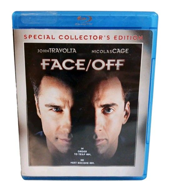 Face/Off Blu-ray Special Collector's Edition Nicolas Cage Travolta Brand New