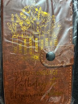 Speech-Language Pathologist Leather Wallet