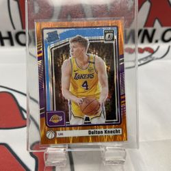 Panini No.256 Prizm Dalton Knecht Donruss Optic 0 064/225 Orange 11056747