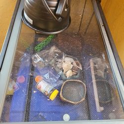 2 Tanks For Reptile Or Hermit Crab
