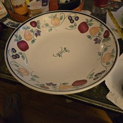 Orchard Medley A Princess House Exclusive 12" Pasta Bowl