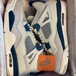 Air Jordan 4 Retro Military Blue Mens - Size 14