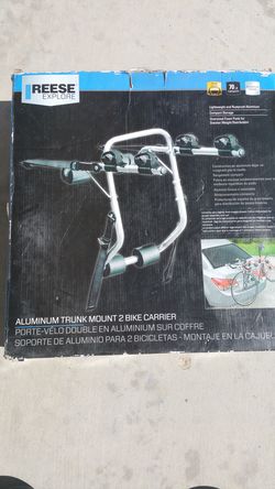 Trunk mount 2 bike carrier