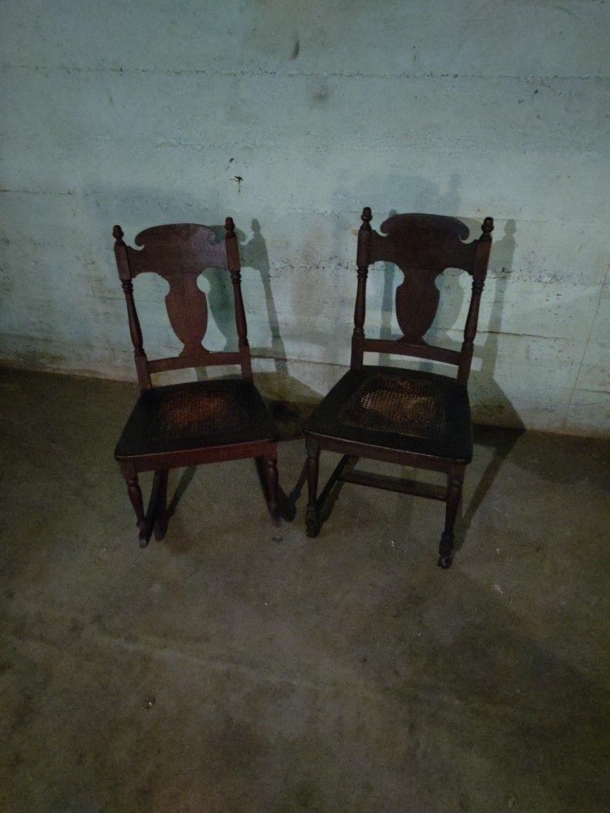 Antique Rocker And Chair