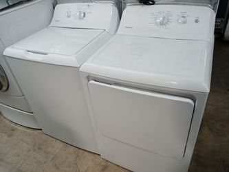 Hotpoint top load washer and dryer set - Free delivery