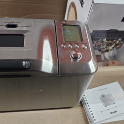 NEW: Breville BBM800XL Custom Loaf Bread Maker Machine Stainless Steel