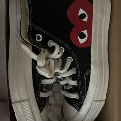 COMME DES GARÇONS PLAY Black Converse Edition Chuck 70 High Top