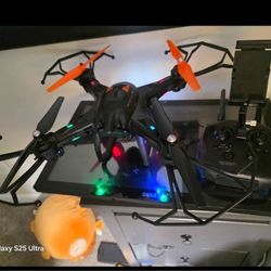 Vivitar Skyview Flying Drone with Battery. And charger  Video Camera 360° GPS