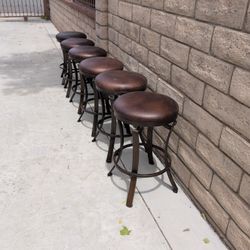 Leather Bar Stools