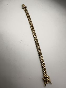 10k Cuban Bracelet