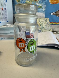 1984 M&mS Los Angeles Olympics Storage Jar