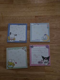 Sanrio sticky notes