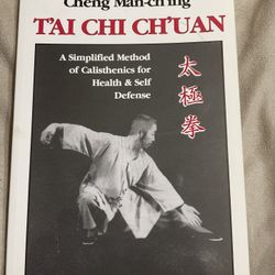 TAI CHI CHUAN Book Cheng Manch'ing A Simplified Method of Calisthenics for Health & Self Defense