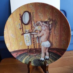The Yesterday's Series By Glennis Amber Plate Number 14217