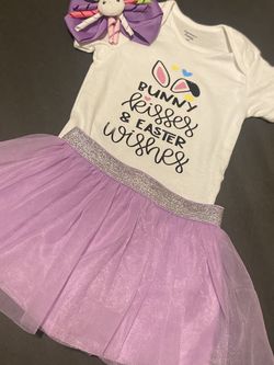 Easter Tutu And Shirt