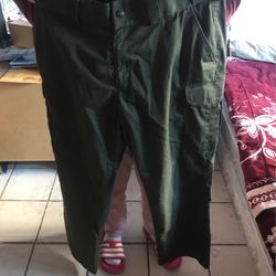 Green Pants Used For Sheriffs Size 18