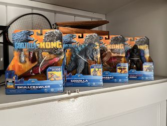Godzilla Vs Kong Kong Action Figures (NEW)