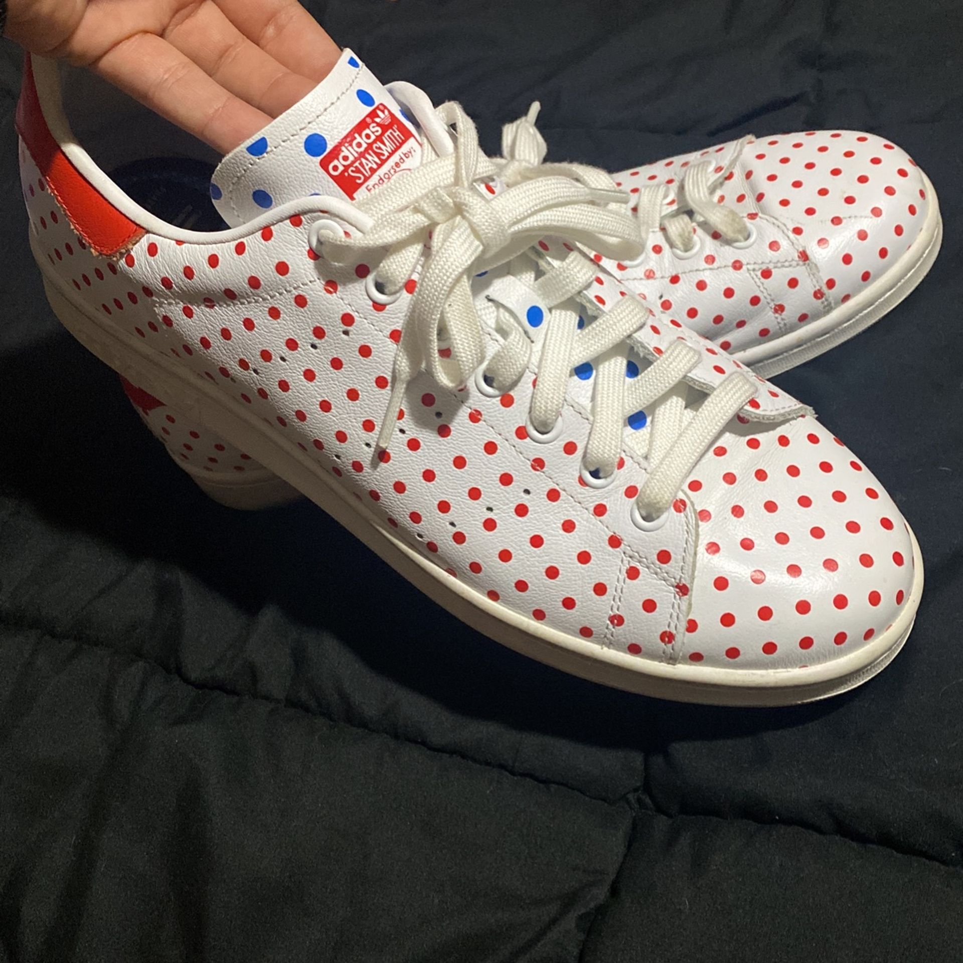 Sneaker Shoes Stan Smith Polka Dot White Stan Smith Pharrell