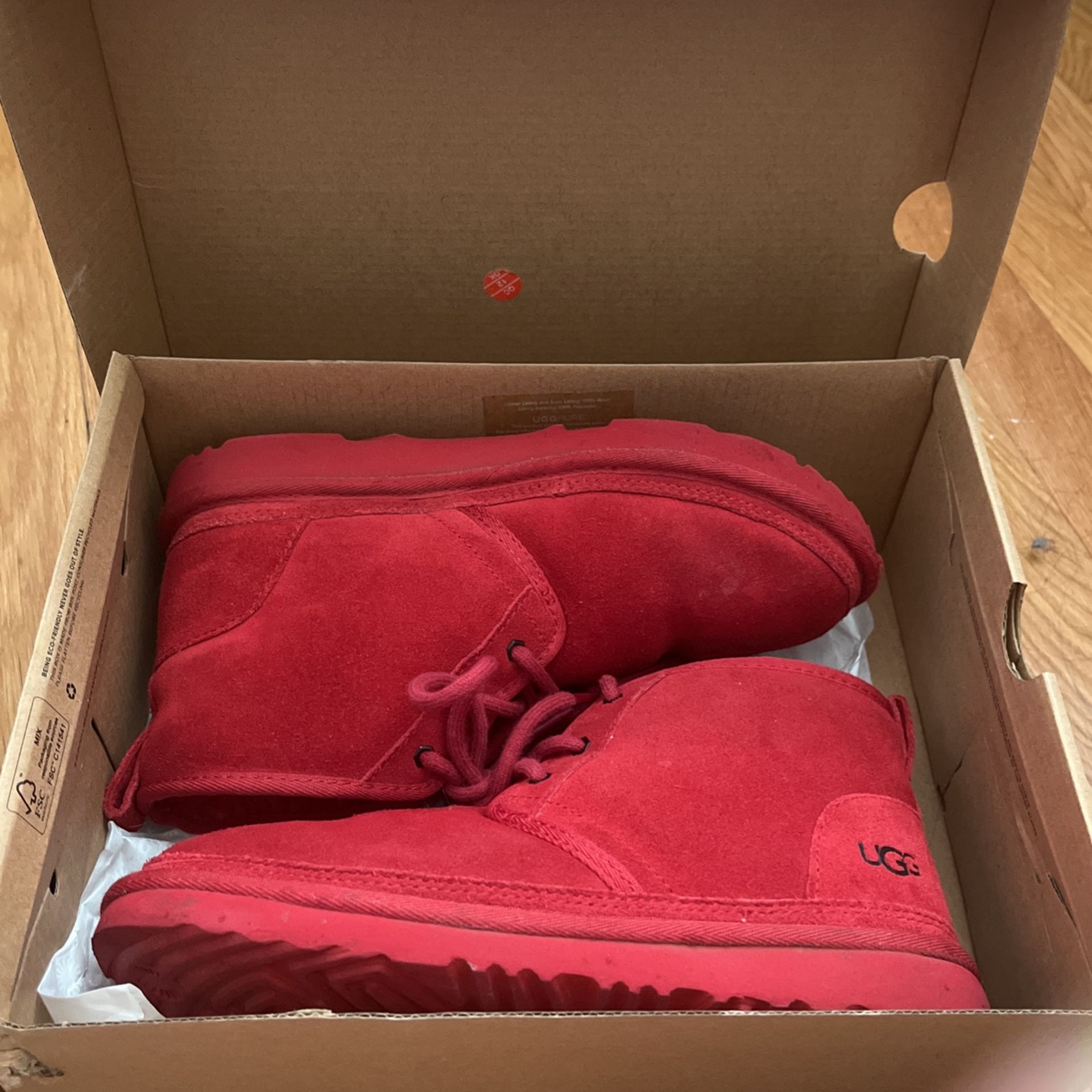 Size 5 Red Uggs