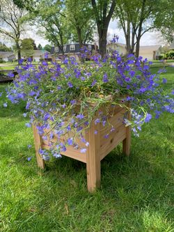 Handmade Rustic Cedar Planter