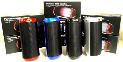 High quality LED Bluetooth portable speaker