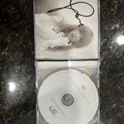 Taylor Swift Signed CD The Tortured Poet Department