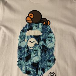 Bape Bicolor Tee Size Large (brand New)