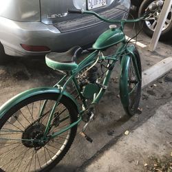 Gas Powered Motor Bike