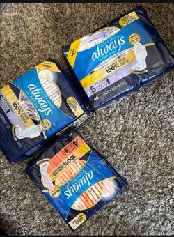 Always Ultra Thin Pads Mega Pack Bundle