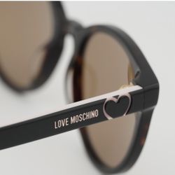 Women’s Moschino Brown Sunglasses Case Duo