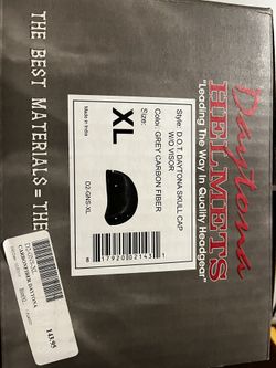 XL Carbon Fiber Motorcycle Helmet