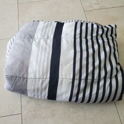 Black White Gray Comforter 