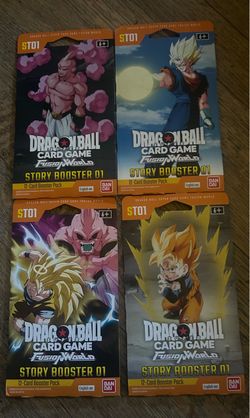Dragon Ball Super - Fusion World ST01 Story Booster 01 Sleeved Pack