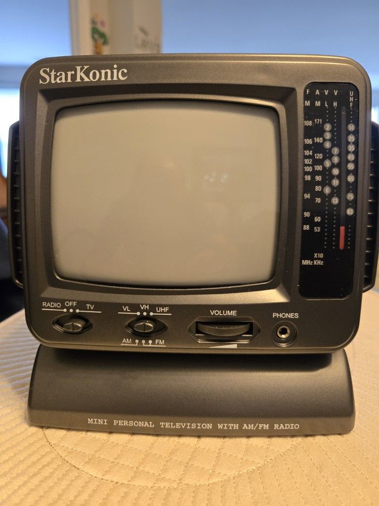 5.5" Black And White Television