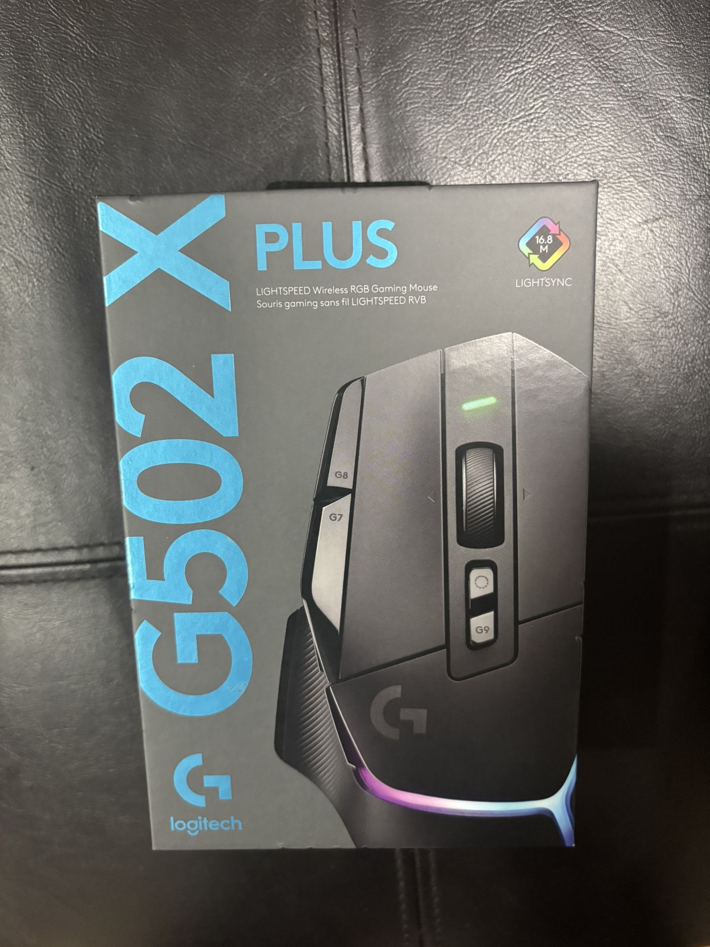 Logitech G502 X PLUS Wireless Gaming Mouse - Black