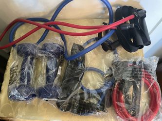 5 Lbs Blue Weights Brand New Still In Bag + Plus Bonus Workout Equipment
