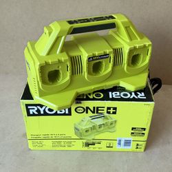 RYOBI ONE+ 18V 6-Port Fast Charger