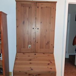 Solid Oak Hutch /Desk