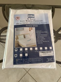 6-Gauge Vinyl Bedding Protectors