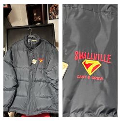Smallville Jacket Cast and Crew size XXL Limited 🔥 BRAND NEW with Tags