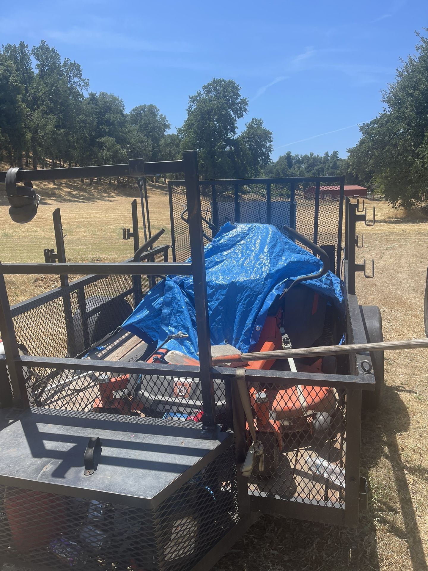 Yard Maintenance trailer