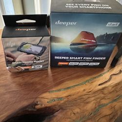 Deeper Smart Fishing Bobber And Smartphone Mount