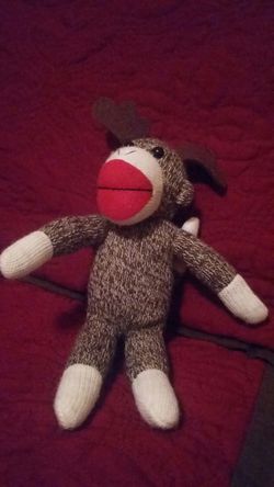 9 in sock monkey